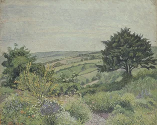 Der Cottage-Garten, Fischteich, 1915